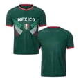 thumbnail image 4 of Mexico Soccer Outfits for Kids Boys Girls Casual Outfit Short Sleeve Tee Short Pants Football Clothes Set 3-14 Years, 4 of 4