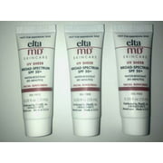 Elta MD Skincare UV Sheer Broad Spectrum SPF 50  0.33 oz / 10 ml Travel Size 3 Pack EXP 11/2022  Facial Sunscreens