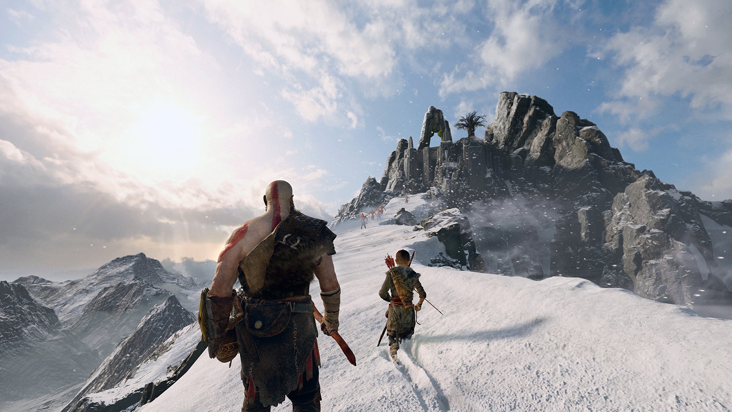 God of War (PS4 / Playstation 4) Journey to a dark, elemental world of fearsome creatures - image 2 of 5