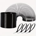 thumbnail image 1 of Bamboohart 2pcs Squirrel Proof Metal Spring Devices - Durable Hanging Squirrel Barrier Baffle Bars  Secure Spring Guard for Outdoor Bird Feeders & Garden Protection  Squirrel Barrier  Fun, 1 of 7