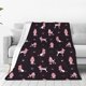 thumbnail image 1 of Balery Poodle Dog Manta de Felpa Suave y Acogedora – Cobija de Franela Aterciopelada para Cama, Lavable y Cálida para Sofá, Mascotas, Transpirable-40"x30", 1 of 7
