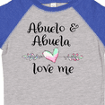 thumbnail image 4 of Inktastic Abuelo and Abuela Love Me- Heart Grandchild Boys or Girls Toddler T-Shirt, 4 of 5