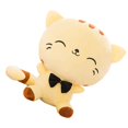 thumbnail image 4 of Almohada de cojín de felpa de gato, relleno de algodón PP, decoración del hogar, muñeca, cara sonriente, juguetes de peluche de dibujos animados, regalos, 50 cm Advancent WJ1190-12, 4 of 7