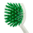 thumbnail image 4 of Libman Angled Kitchen Scrub Brush with Green and White Handle, 2 inch Width, 4 of 7