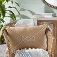 thumbnail image 3 of Hauteloom Texif Lumbar Pillow, 3 of 9