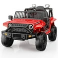 thumbnail image 5 of HHVEL 12V 7AH Ride on Toys for kids, Ride on Cars with Remote Control ,2x35W Motors, 3.5MPH Max Speed, Music Player, Red, 5 of 9