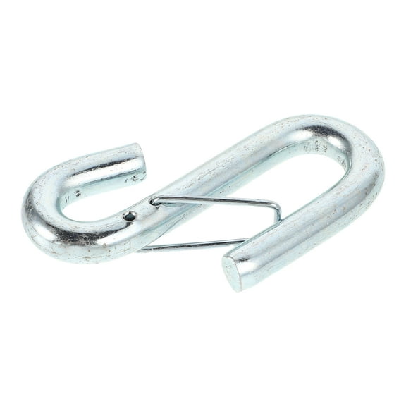 HOMEMAXS Heavy Duty Towing J Hooks Safety Chain Attachment Tow Hook for Car RV Trailer Metal Anti-Slip for Vehicle Modification Towing Accessories