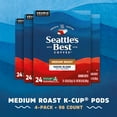 thumbnail image 2 of Seattle’s Best Coffee, Medium Roast K-Cup Coffee Pods, House Blend, 100% Arabica, 4 Boxes (96 Pods Total), 2 of 4