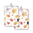 thumbnail image 7 of Yayeee Pot Holders Kitchen Heat Resistant with Pocket 7"x9.8" Cotton Oven Cooking Hot Pads, Watercolor Autumn Leaves, 7 of 7