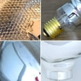 thumbnail image 3 of 2 Pack Ampoules Infrarouges Claires PAR38/125 Watts Ampoule en Verre pour Service Alimentaire, Ampoule de Couveuse, Poussins, Animaux, B, 3 of 3