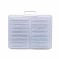 thumbnail image 3 of Naiovety Cajas para fotos transparentes para manualidades con cajas, solución para organizar fotografías, tapa abatible, plástico resistente Almacenamiento y organización del hogar, 3 of 6