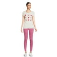 thumbnail image 2 of Valentine’s Day Women’s XO Heart Graphic Tee with Short Sleeves, 2 of 5