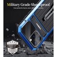 thumbnail image 4 of Compatible avec iPhone 14 Étui en Métal avec Protecteur d'Écran Aluminium de Qualité Militaire Anti-Poussière Robuste, 4 of 5