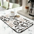 thumbnail image 2 of Stain-Resistant Coffee Mat for Coffee Maker & Espresso Machine (19.5x12in) - Super Absorbent Diatom Mud with Rubber Back Coffee Drying Mat Preserves Countertops & Enhances Coffee Preparation, 2 of 7