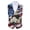 Bold Eagle American Flag, variant on Halloween Raven Skull Bats Men's Business Suit Vest Formal Dressy Waistcoat Vest Holiday Party Vest Jackets Gothic Top