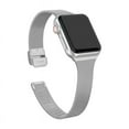 thumbnail image 2 of Kebiory Bands Apple Watch Band 42mm 44mm 45mm 49mm Band,Metal Stainless Steel Magnetic Men/Women Replacement Bands for Apple Watch Series Se 9 8 7 6 5 4 3 2 1,Silver, 2 of 6