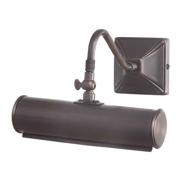Lucas McKearn Leo 1-Light Small Traditional Metal Wall Sconce in Dark Bronze