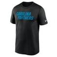 thumbnail image 2 of Men's Nike Black Carolina Panthers Primetime Legend Wordmark Performance T-Shirt, 2 of 3