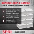 thumbnail image 3 of Chalk Block SPRI de 60 g (paquete de 8) para gimnasia, escalada y levantamiento, 3 of 4