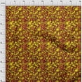 thumbnail image 3 of oneOone Cotton Poplin Brown Fabric Batik Sewing Material Print Fabric By The Yard 56 Inch Wide, 3 of 4