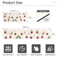thumbnail image 3 of Yayeee Faucet Mat for Kitchen Sink 14.7" Diatomite Long Splash Guard Pad, Beige Cherry, 3 of 7