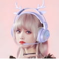 thumbnail image 4 of Auriculares Txmfgh Gaming para PS5 con iluminación colorida y sonido de alta definición, ideales para computadora y dispositivos móviles, ideales para transmisión en vivo., 4 of 6