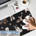 thumbnail image 4 of Long Mouse Pads for Desk,Dog Breeds Desk Mats on Top Of Desks, Desk Mouse Pad Extra Large with 3mm Non-Slip Base and Stitched Edge for Gaming,Office,Work,Home 31.5"x11.8", 4 of 6