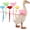 Pink, variant on Pet Cole Duck Outside Walking Harness Leash, Adjustable Outdoor Training Traction Rope for Goose Chicken Hen
