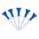 thumbnail image 1 of Paquete de tees de Golf de plástico ajustables, 5 uds., reduce la fricción, suministros de entrenamiento de Golf, 1 of 8