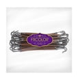 thumbnail image 4 of FRCOLOR 20 Pieces Ponytail Hooks for Hair Styling Braid Coffee Color Polyester Material, 4 of 5