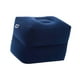 thumbnail image 4 of Pies y piernas de almohada almohada almohada de reposapiés cómodos reposapié de reposapiés almohada de reposapiés inflable para viajar a casa Azul, 4 of 8