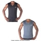 thumbnail image 1 of Playera Wilson Talla EG Cuello Redondo Caballero Paquete 2 Piezas Negro y Gris oxford, 1 of 4