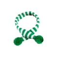 thumbnail image 3 of Bufanda de Navidad para mascotas Yinane calentador de cuello Invierno disfraz raya verde, 3 of 8