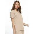 thumbnail image 5 of Cherokee V-Neck Scrub Top for Women with 3 Pockets & Dolman Sleeve - 4700, 5 of 6