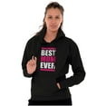 thumbnail image 3 of Best Mom Ever Cute Mothers Day Mommy Women Plus Size Graphic Pullover Hoodie Brisco Brands 2X, 3 of 4