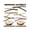 Brown2, variant on huayou Natural Wood Bird Perch Set, Multiple Branch Stands with Screw Clamps for Parrot Cage, Natural Wood Branches with Y Shaped and Round Stands for Resting
