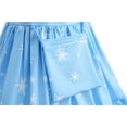 thumbnail image 6 of WIBACKER Toddler Baby Girl Snow Princess Dress with a Bag Kids Girls Ball Gown Fancy Cosplay Costume for Birthday Halloween Christmas Party, 6 of 9