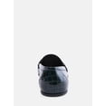 thumbnail image 4 of Free Assembly Women's Faux Leather Croco Tassel Loafers, 4 of 7