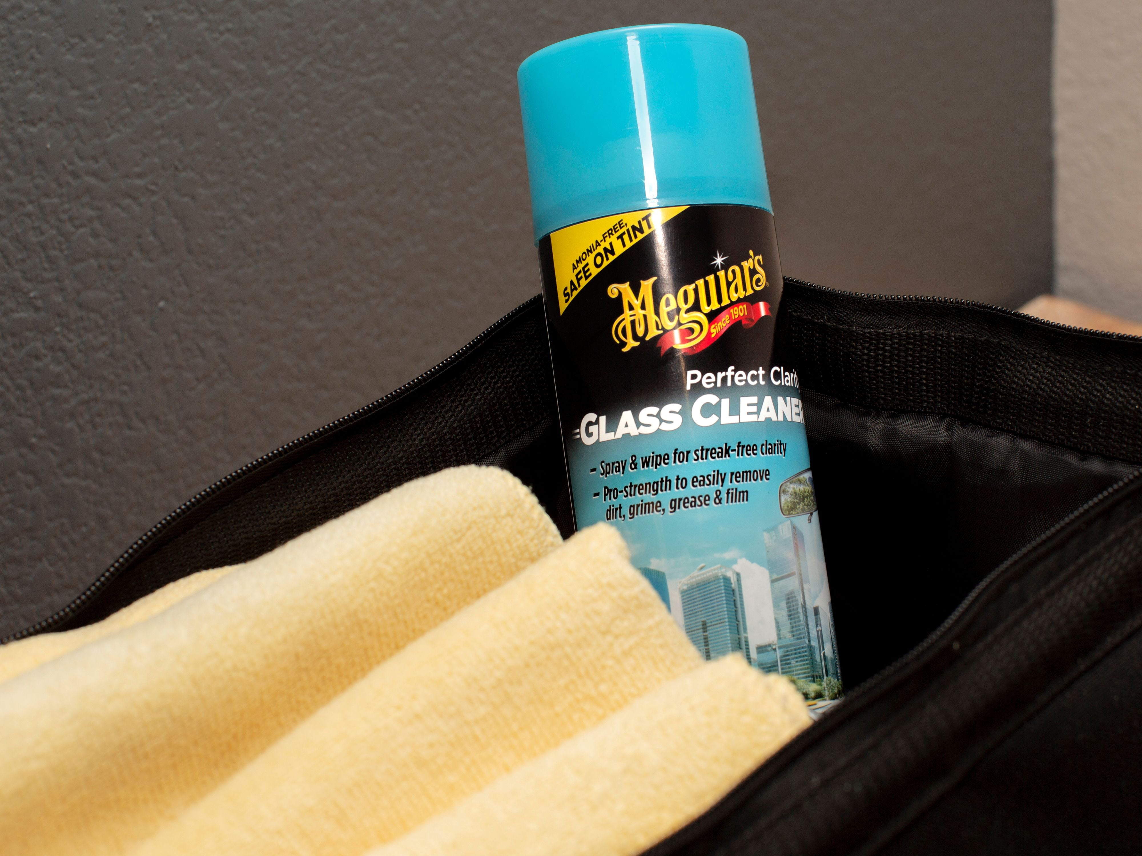 Meguiars Perfect Clarity Glass Cleaner, window cleaner, auto glass