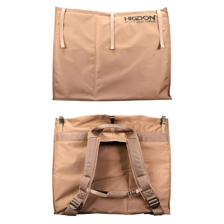 Higdon Outdoors 37195 X-Slot Turkey Bag Universal Tan 600D Polyester