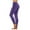Purple, variant on Frostluinai High Waisted Leggings for Women Stretchy Yoga Workout Pants Solid Slim Fit Gym Leggings Soft Butt Lifting Pants Lightweight Skinny Pants