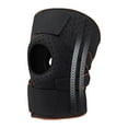 thumbnail image 3 of AMLESO Compression Knee Sleeve Knee Protective Gear for Adults Lightweight Ergonomic Knee Protector Knee Wrap for Tennis Gym Skating Black, 3 of 10