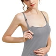thumbnail image 2 of Womens Nursing Maternity Cami (Built in Bra) Sleep Bra for Breastfeeding, 2 of 9