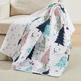 thumbnail image 5 of Levtex Home Christmas Pine Cotton Quilt - Reversible, 5 of 5