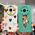 thumbnail image 4 of For OPPO Realme 11 Pro 11 Pro Plus Narzo 60 Pro Phone Case Smiling Face Silicone Square Fall Prevention Shockproof Durable Cover TYB55 Realme 11 Pro 5G, 4 of 6