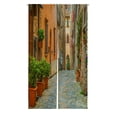 thumbnail image 1 of Cortina japonesa ABPHQTO Hermoso callejón Toscana Italia tamaño 85x150 cm, 1 of 1