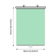Picture of Light Blocking Cordless Roller Curtain Soft Light Control Privacy Easy ...