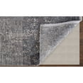thumbnail image 4 of Feizy Cadiz Modern Abstract, Gray/Black/Silver, 7' 9" x 11' Area Rug, Sheen, Area Rug for Living Room and Bedroom, 4 of 8