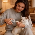 thumbnail image 6 of cisilov 2-in-1 Pet Nail Clippers and Grinder with LED Lights, Electric Dog Cat Nail Trimmer for Large Medium Small Dogs & Cats, Pet Nail Grinderwith 3 Speeds, USB Rechargeable, Safety Lock, 6 of 6