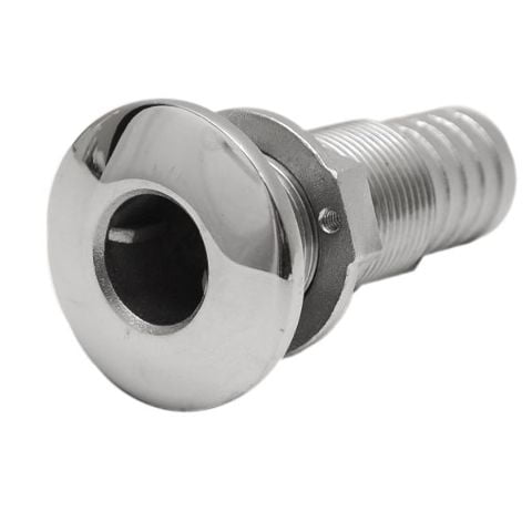 Tracker Boat Thru Hull 103008 | 1 1/4 Inch Stainless Steel